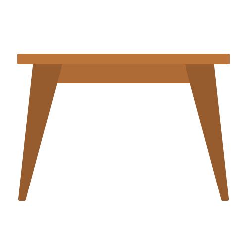 テーブルのアイコン・イラスト