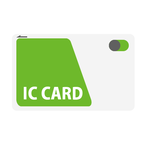 ICカード（交通系）のアイコン・イラスト