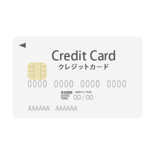 クレジットカードの無料アイコン・イラスト素材