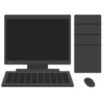 デスクトップパソコンの無料アイコン・イラスト素材