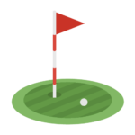 ゴルフの無料アイコン・イラスト素材