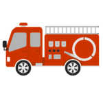 消防車の無料アイコン・イラスト素材