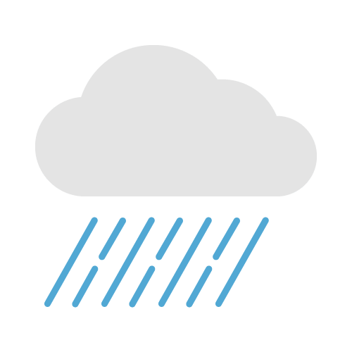 雨（天気）の無料アイコン・イラスト素材