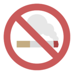 禁煙（タバコ）の無料アイコン・イラスト素材