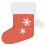 靴下（クリスマス）の無料アイコン・イラスト素材