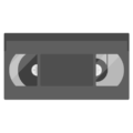 ビデオカセットの無料アイコン・イラスト素材