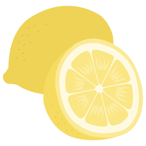 レモンの無料アイコン・イラスト素材
