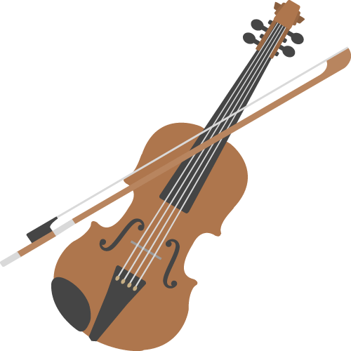 バイオリンの無料アイコン・イラスト素材