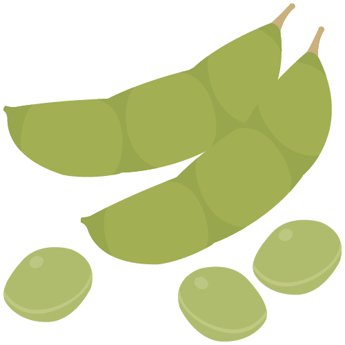 枝豆の無料アイコン・イラスト線香