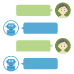 チャットボットの無料アイコン・イラスト素材